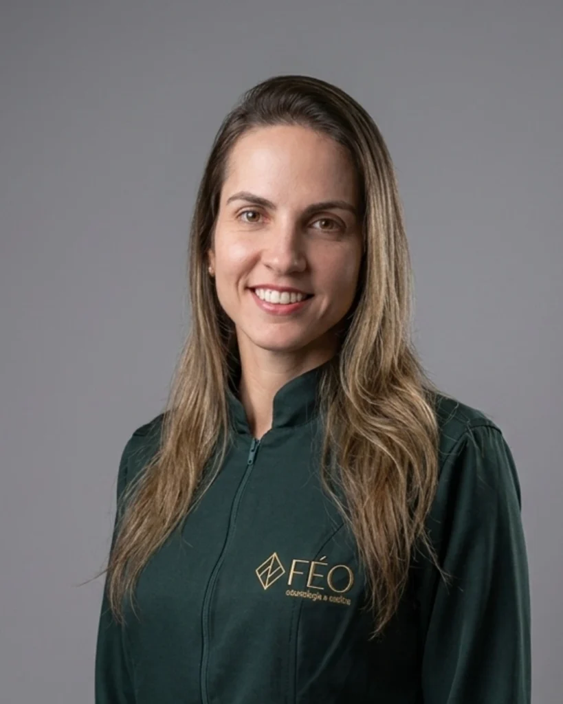 Dra. Cristiane Costa da Rosa Féo especialista em ortodontia na Clínica Féo Odontologia em Teresópolis